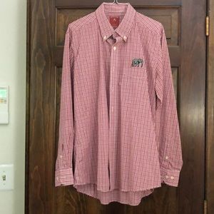 Alabama Crimson Tide Casual Dress Shirt Size L